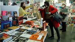 En la librer�a Berbiriana el viernes por la tarde a�n dispon�an de saldo para canjear los bonos