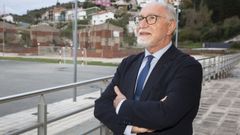 Jos� Luis Mira en una imagen tomada en noviembre del a�o pasado en la Costa da Morte, de donde es natural