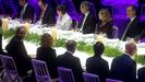 Torra solo saludo fugazmente al rey antes de que comenzara la cena inaugural del Mobile World Congress