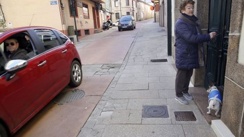 DESTROZOS Y DENUNCIAS EN LA CALLE ROMERO ORTIZ