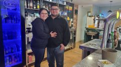 Lilesca Bustos y Evelio Villalobo abrieron el caf� bar Maracuchos en octubre del 2023 en O Barco de Valdeorras. 