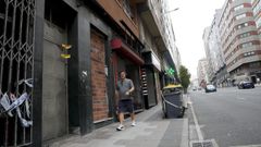 El edificio fue tapiado hace dos a�os tras el desalojo de los okupas