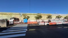 Exterior del instituto Eduardo Pondal de Ponteceso