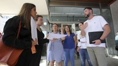 Los inquilinos de las viviendas de Pi�eiros fueron citados para comparecer individualmente en el juzgado de primera instancia n�mero 2 de Ferrol