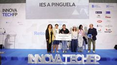 Los estudiantes de A Pinguela recogieron el premio en Ourense