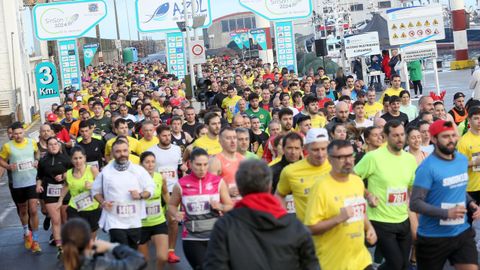 Salida de la carrera Sin-Son 10K de Portosn 2024