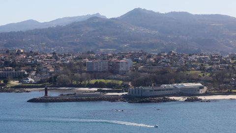 Vista area del Museo do Mar.