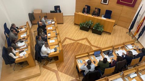 Pleno de Narón celebrado ayer