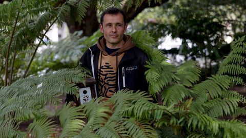 Santi Vzquez, vicepresidente del Grupo Naturalista Hbitat en A Corua.