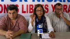 La exaspirante a la vicepresidencia de Nicaragua Violeta Granera