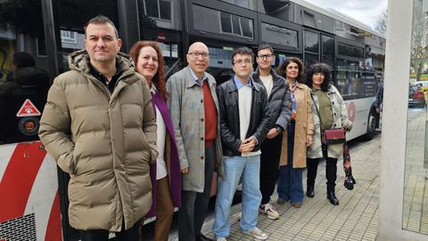 El PSOE present� su propuesta de bus metropolitano en A Valenz�.