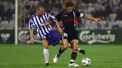 Mostovoi, durante un momento del partido