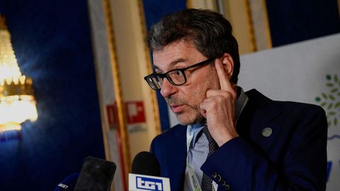 El ministro Giancarlo Gioretti en una foto de archivo.
