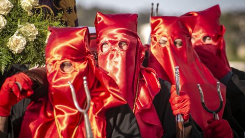 Procesi�n del Ecce Homo en O Porto do Son