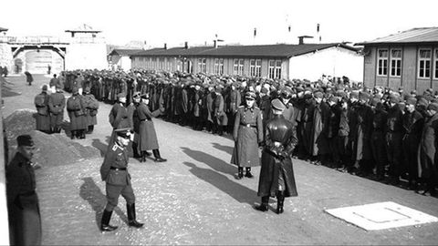 Recuento de presos en el campo de concentraci�n y exterminio de Mauthausen, durante la segunda guerra mundial