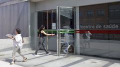 Centro de salud de A Parda, en Pontevedra, en una foto del mes de agosto