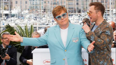 Elton John y Taron Egerton