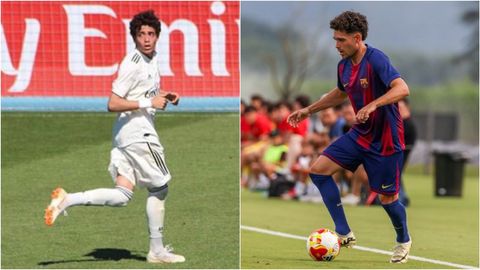 Dacosta pas� por la cantera del Real Madrid y el Barcelona.