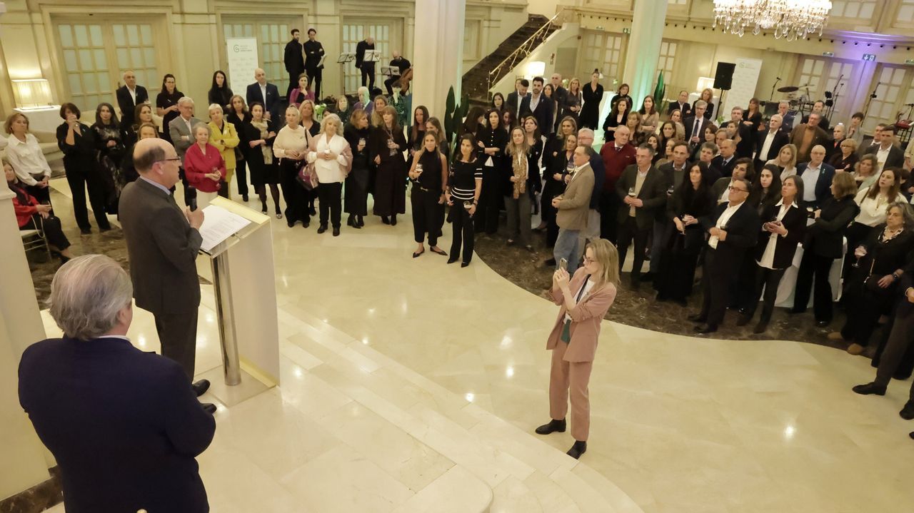 La primera de muchas cenas en A Coruña