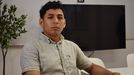 Kevin llegó en enero para trabajar en una empresa de fabricación de aires acondicionados