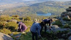 Trabajos arqueol�gicos realizados en As Gallas durante la campa�a del 2023.