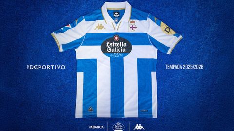 Nueva camiseta del Deportivo