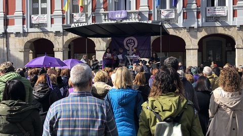 Concentraci�n feminista en Mieres