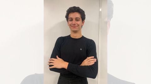 Aurelio Bento, estudiante Erasmus.