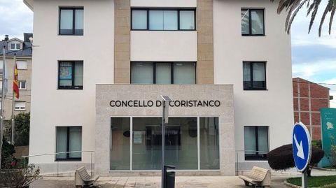 Casa do Concello de Coristanco, en imagen de archivo