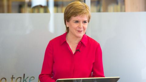 La primera ministra escocesa, Nicola Sturgeon, en una imagen de archivo