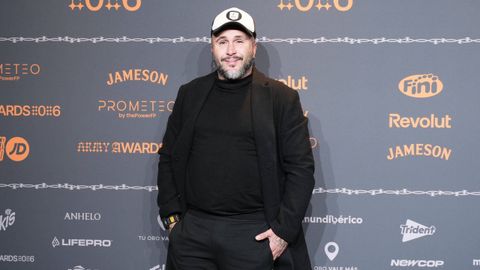 Kiko Rivera en los Army Awards, celebrados en Madrid en enero