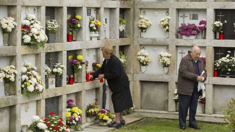 Foto de archivo del cementerio de Baio