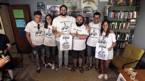 Los organizadores, este miércoles en la presentación de la edición final del Festival do Paradiso