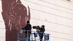 EL ARTISTA ASENTADO EN PONTEVEDRA JAVIER CARRERA, CUCO, PARTICIPA EN LA �LTIMA PEL�CULA DE CARLOS SAURA