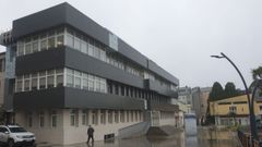 El nuevo aspecto de la fachada no pasa inadvertido en el centro urbano de Vilalba