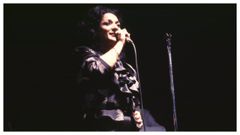 Lola Flores, en un concierto.