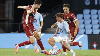 &Oacute;scar Marcos marc&oacute; el gol del filial c&eacute;ltico