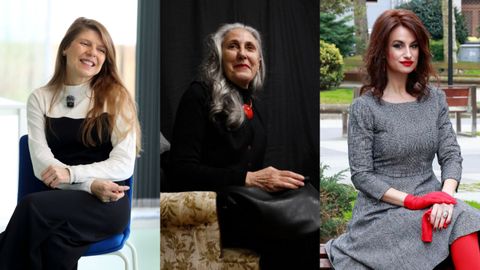 Miriam Reyes, Chus Pato e Yolanda Casta�o, tres �ltimas ga�adoras do Premio Nacional de Poes�a