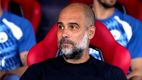 Pep Guardiola.Pep Guardiola, entrenador del Manchester City