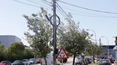 La estampa del pol�gono de O Ceao