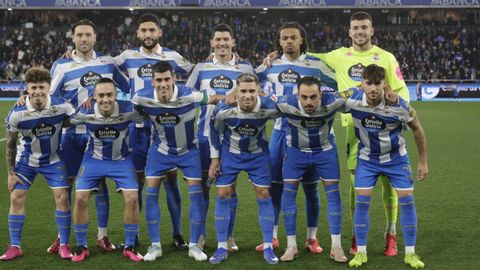 La alineaci�n del Deportivo ante el Racing de Santander en Abanca Riazor