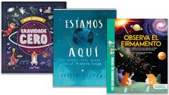 Aqu� tres cuentos de astronom�a destinados a los m�s peque�os de la casa, como el que acaba de publicar la editorial gallega Cumio de Rena Ortega,��Gravidade cero�