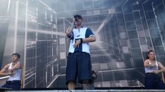 Lode en el concierto de ayer en el Big Sound en Pontevedra