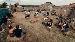 Orballo Cultural, el a�o pasado, en el Forno da Costa, Bu�o