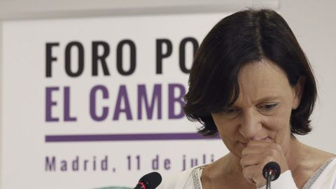 Bescansa, en una imagen del 2015