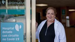 Pilar Iglesias, psic�loga coordinadora del servicio de apoyo emocional del Hospital Quir�n de A Coru�a