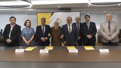 Los dos acuerdos de colaboración se presentaron este jueves en la sede de la Fundación Caixa Rural.