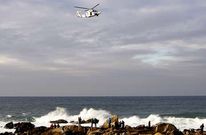 La percebeira cay� al mar el 12 de diciembre del 2012; en la foto, operativo de rescate ese d�a. 