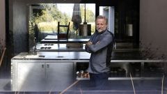Pepe Vieira, en su restaurante gastronmico con dos estrellas Michelin