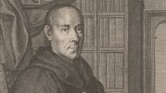 Retrato de Benito Jer�nimo Feijoo realizado por Juan Bernab� Palomino y que fue publicado como ilustraci�n de su obra �Theatro critico universal� (Blas Rom�n, Madrid, 1781).